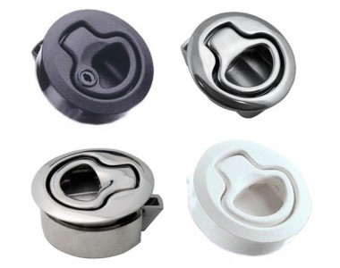 Push-to-Close Flush Latch
